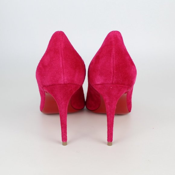 NEW Christian Louboutin Kate Suede Heeled Pump - Picture 8 of 13